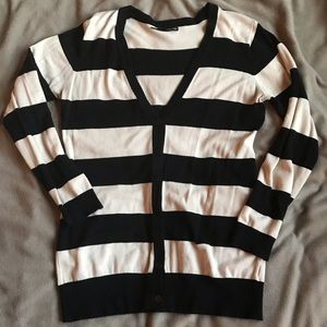 Maurices striped button cardigan size XL